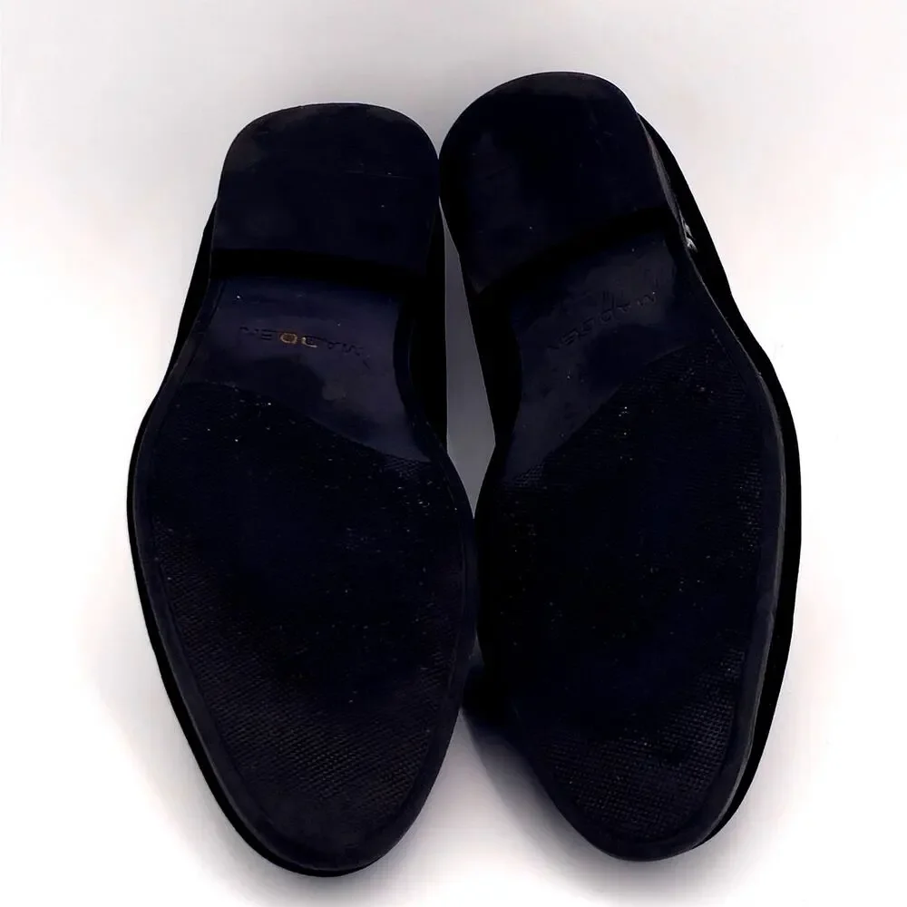 Steve Madden M-Doaion Mens Black Canvas Loafers & Slip On Casual Shoe Sz.11.5